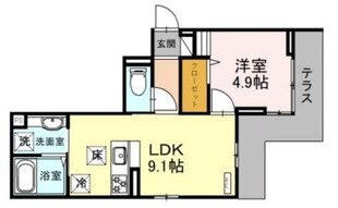 （仮）D-ROOM東田町PJの物件間取画像